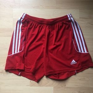 Adidas Red Shorts